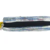 Sustainable Silver & Blue Pencil Pouch – Spacious & Lightweight