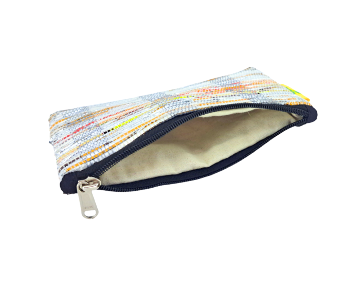 Silver & Yellow Hand Pouch – Premium Quality & Elegant Design