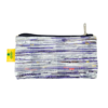 Stylish Silver and Purple Hand Pouch – Compact & Trendy Accessory