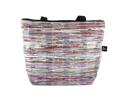 Shopping-Bag-Silver-Pink